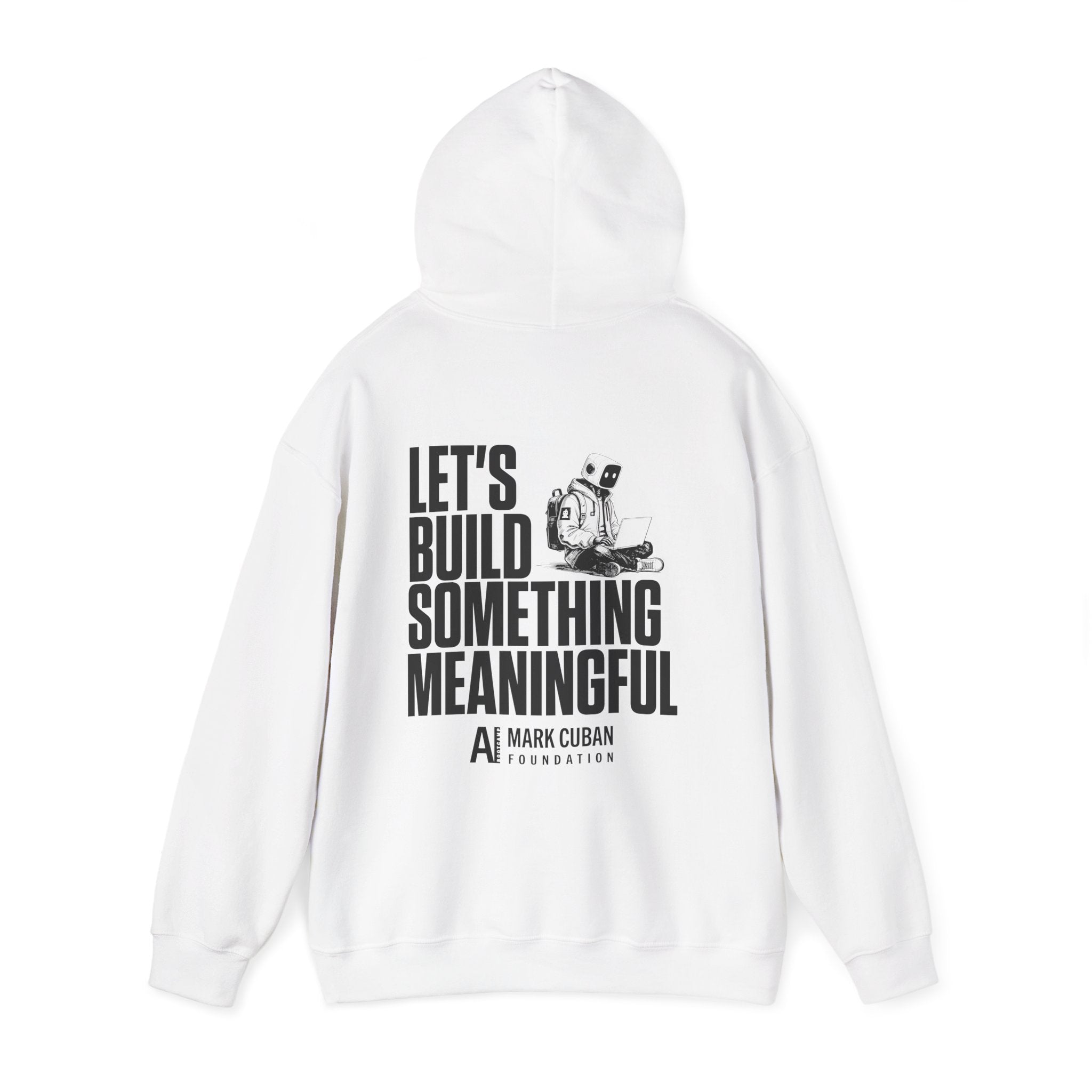 Let's Build Something Meaningful Unisex Heavy Blend™ Hooded Sweatshirt