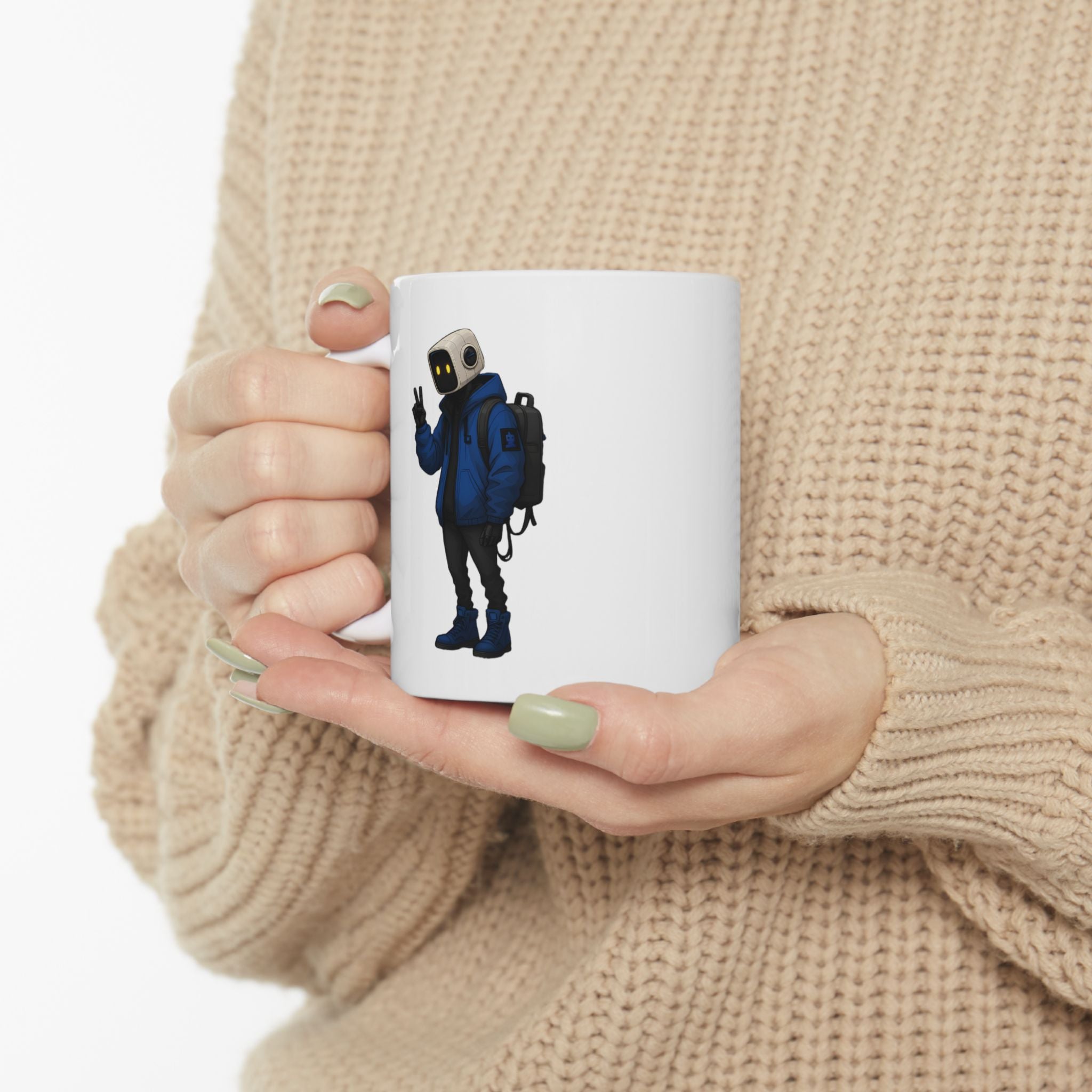 CALEB Ceramic Mug Coffee Cup (11oz & 15oz)