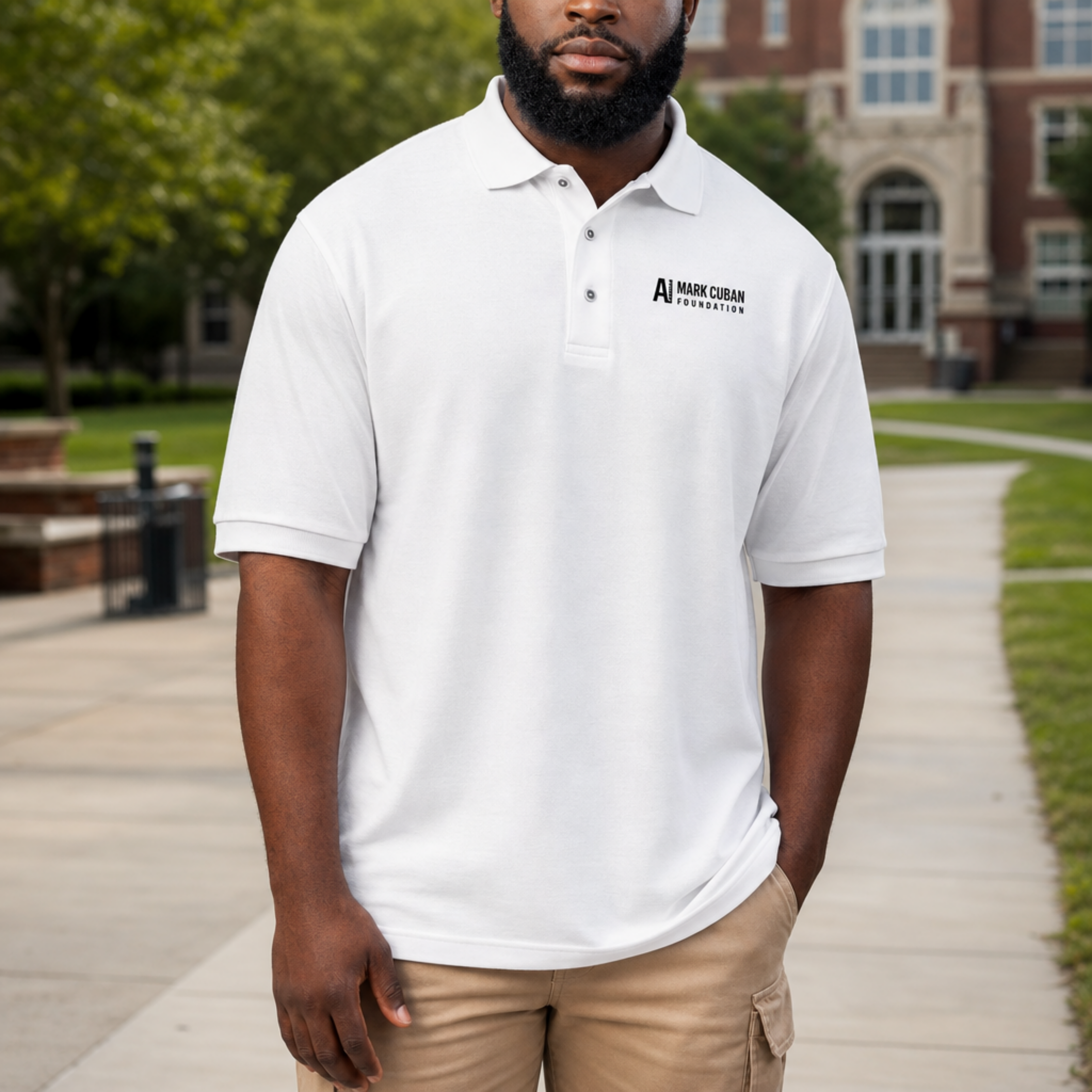 Logo Unisex Polo Shirt (Embroidery)